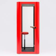 Telefonzelle, Akustik-Kabine, Schallschutzkabine, Büro, Akustik-Raumsystem, MUTE Design, Akustik Telefonkabine Space S