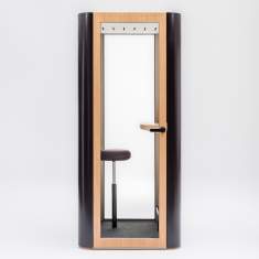 Telefonzelle, Akustik-Kabine, Schallschutzkabine, Büro, Akustik-Raumsystem, , MUTE Design, Akustik Telefonkabine Space S