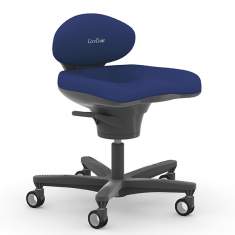 Bürostuhl blau Bürodrehstuhl, viasit, CoreChair