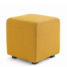 Möbel für Warte und Empfangsbereiche | Modulare Sitzelemente | Polsterhocker, Steelcase, B-Free
