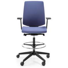 Drehstühle Büro ergonomisch Bürostühle mit Armlehnen, profim, LightUp Counterstuhl