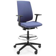 Drehstühle Büro ergonomisch Bürostühle mit Armlehnen, profim, LightUp Counterstuhl