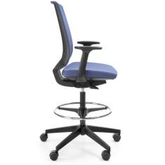 Drehstühle Büro ergonomisch Bürostühle mit Armlehnen profim, LightUp Counterstuhl