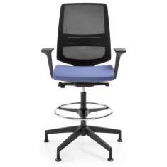 Drehstühle Büro ergonomisch Bürostühle mit Armlehnen, profim, LightUp Counterstuhl