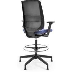 Drehstühle Büro ergonomisch Bürostühle mit Armlehnen, profim, LightUp Counterstuhl
