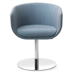 Loungesessel blau Stoff Bürosessel Design profim, Nu
