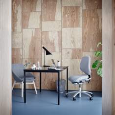 Drehstühle Büro ergonomisch Bürostühle ohne Armlehnen, Flokk, RH Mereo 200