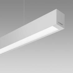 Büro Deckenleuchten länglich Pendelleuchte LED Büroleuchte weiß, Regent, Channel S Up C-LED