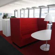 Möbel für Warte und Empfangsbereiche | Loungesofa, offecct, Float High Large