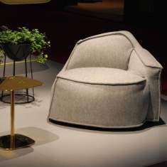 Clubsessel grau Cocktailsessel  Lounge Sessel Loungemöbel , offecct, Airberg