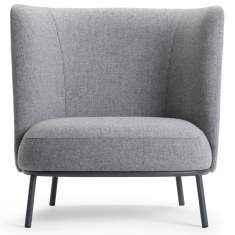 Loungesessel grau Design Büro Loungemöbel, offecct, Shift High