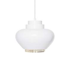 Büro Deckenleuchten modern Pendelleuchte LED Büroleuchte weiß, Artek, Pendant Light A333 “Turnip“