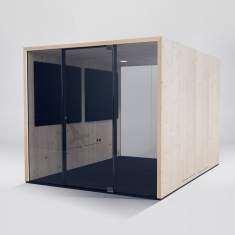 Akustikelemente,  Akustik-Kabine, Schallschutzkabine, Büro, Akustik-Raumsystem,  Taiga Concept, Lohko Box