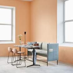 Möbel für Warte und Empfangsbereiche | Loungesofa, Materia, Alto