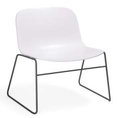 Design Clubsessel weiß Büro Loungesessel moderne Loungemöbel, Materia, Neo Lite Sessel weiß