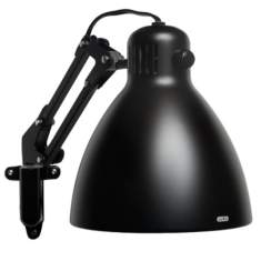 schwarz Wandleuchte LED L-1 W Glamox Luxo