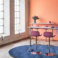 Stoff gepolstert Barhocker Materia Neo Barstuhl