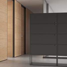 schwarz Schliessfachschränke Lockerschränke Sara Locker
