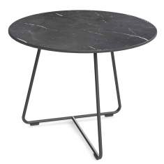 Designer Beistelltisch Beistelltische Marmor schwarz Züco Averio