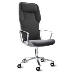 Drehstühle Büro Design Bürostühle Leder mit Armlehnen Wilkhahn, Intra Drehstuhl