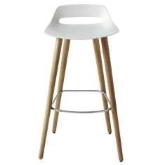 Barhocker Barstuhl 4fuss Holzbeine gastronomie Wilkhahn Occo