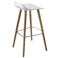 Barhocker Barstuhl 4fuss Holzbeine gastronomie Wilkhahn Occo