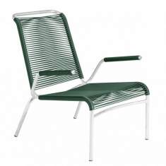 grün Sessel Rundstahlrohr Embru Altorfer Lounge Sessel