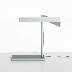 Schreibtischlampe LED Schreibtischlampen modern Tischlampen LED Tischleuchte Aluminium grau Teknion Sanna Lightbar