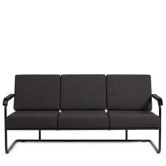 Sofa schwarz Loungesofa klassiker Embru Moser Sofa