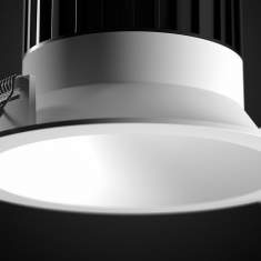 Einbau-Downlight Aluminium-Druckguss Deckenleuchten LED Deckenlampe Design Bürolampe Decke Regent Novo Round LED Regent Novo Round LED