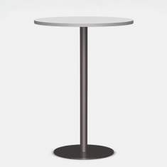 Stehtisch Cafeteria Tisch rund Stehtische Hochtisch weiß Zmep STELLE ZR-H