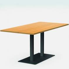 Rechteckig Tisch Besprechungstisch Konferenztisch Quadratisch Cafeteria Tisch Konferenztische Büro Holz Zemp STELE ZRE