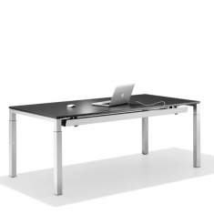 höhenverstellbarer Schreibtisch WINI WINEA ECO 4-Fuß für ergonomische Büroarbeitsplätze