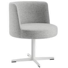 Loungesessel Clubsessel grau Sessel Lounge Loungemôbel Drehsessel Brunne Banc