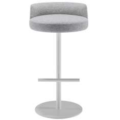 Barhocker grau Barstuhl Säulenfuss Brunner Banc