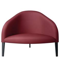 Loungesessel rot Clubsessel Lounge Loungemöbel Sessel Dreifuss Brunner cellular