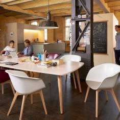 Flexible Konferenztische Büro Konferenztisch Holz Büromöbel Sedus Mastermind