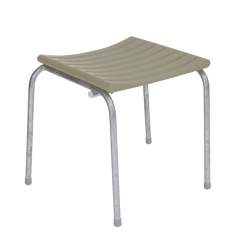 Hocker Gartenhocker feuerverzinkt Kunststoff LOWmax