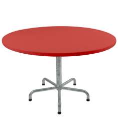 grosser Bistrotisch klappbar rot Bistrotische Gartentisch mit 5 Füssen moobel Nostalgy Biground