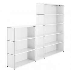 büro schrank weiß modular Büroschrank, Embru, eQ Regalmodul
