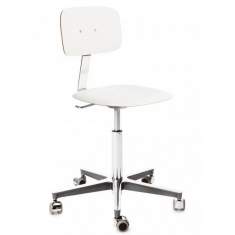 Bürostuhl weiß Atelier Stuhl Bürodrehstuhl, Embru, e_Stuhl Atelier Modell 2100