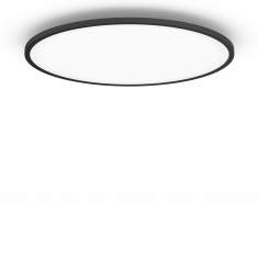 Deckenleuchten LED Deckenlampe Design Bürolampe Decke schwarz Rund XAL Tesk