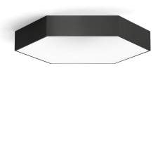 Akustik Deckenleuchten LED Deckenlampe Design Bürolampe Decke schwarz XAL HEX-O