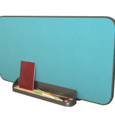 Schreibtisch Sichtschutz türkis Trennwände Raumteiler Trennwand Büro Stellwand Büro Steelcase Divisio Lateral Screen