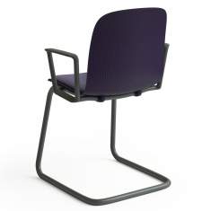 Besucherstuhl Freischwinger Besucherstühle Cafeteria Stuhl Kantinen Stuhl Steelcase Cavatina