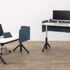 Höhenverstellbarer Schreibtisch elektrisch ergonomische Schreibtische Holz Arbeitstisch Steelcase Flex
