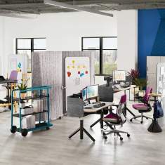 Höhenverstellbarer Schreibtisch elektrisch ergonomische Schreibtische Holz Arbeitstisch Steelcase Flex