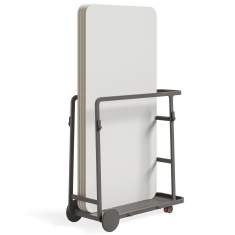 Bürowagen fahrbar Regal Steelcase Flex Wagen