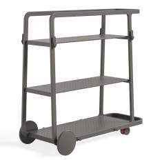 Bürowagen fahrbar Regal Steelcase Flex Wagen