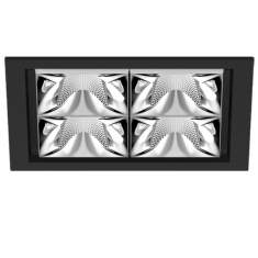 Deckenleuchten LED Deckenlampe Design Bürolampe Decke  schwarz XAL Unico Q4